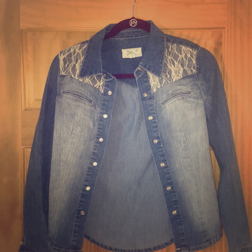 Denim shirt